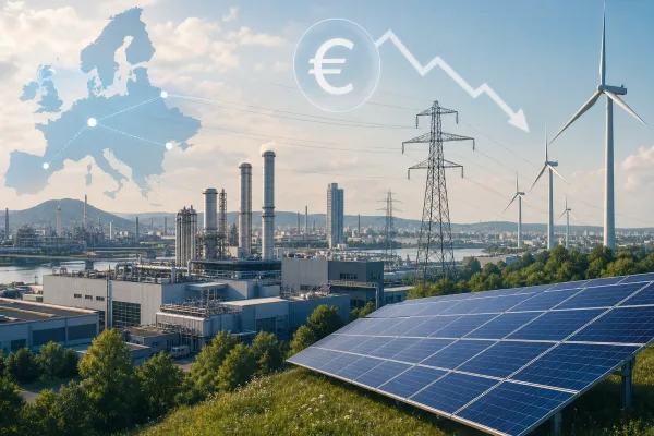 Europas Industrieplan macht Strompreise zur Standortfrage