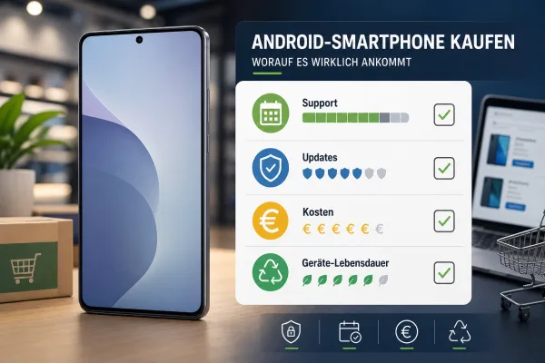 Android-Updates werden beim Handykauf zum Preisfaktor