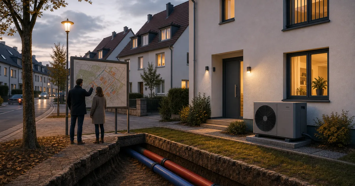 Fernwärme oder Wärmepumpe: Welche Heizung zum Haus passt