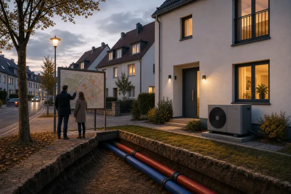Fernwärme oder Wärmepumpe: Welche Heizung zum Haus passt