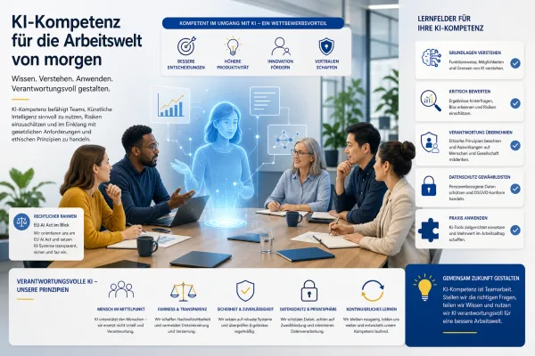 KI-Schulung im Job: Was der AI Act von Teams verlangt