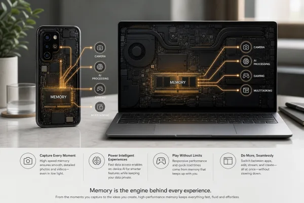 LPDDR6 macht künftige Handys und KI-Laptops schneller