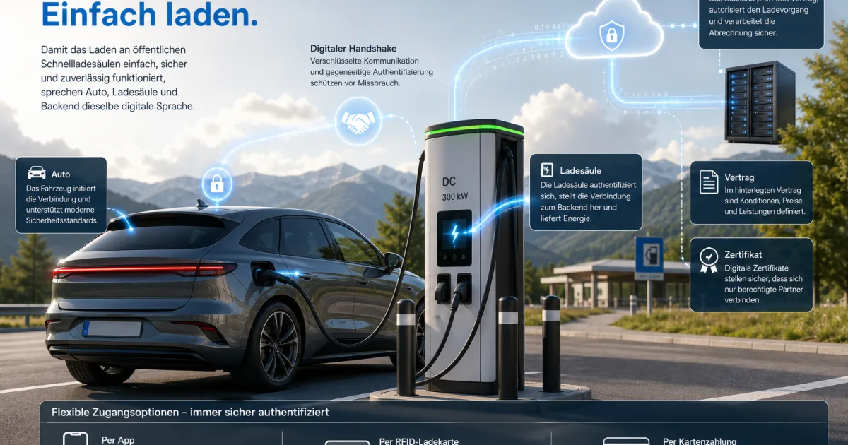Plug & Charge beim E-Auto: Wann Laden ohne App klappt