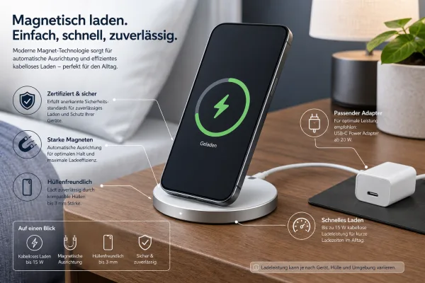 Qi2 beim Smartphone: Wann magnetisches Laden wirklich hilft