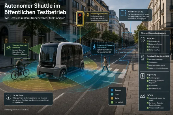 Robotaxis in Europa: Sicherheitstests werden zum Durchbruchsfaktor