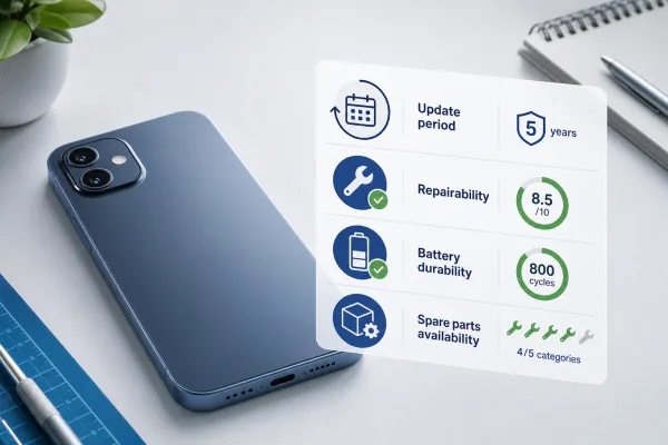 Smartphone-Updates und Reparierbarkeit: Was das EU-Label beim Handykauf wirklich verrät