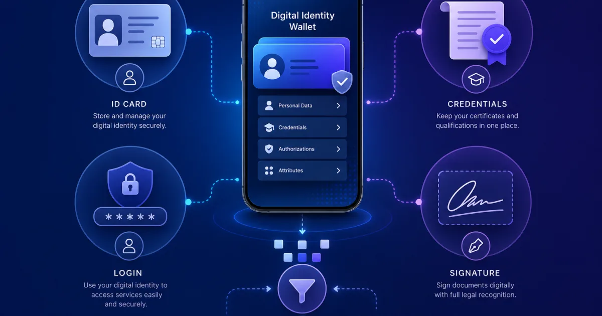 Was ist die EUDI-Wallet? Europas digitale Identität einfach erklärt