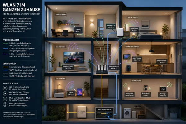 Wi-Fi 7 zu Hause: Wann ein neuer Router wirklich hilft