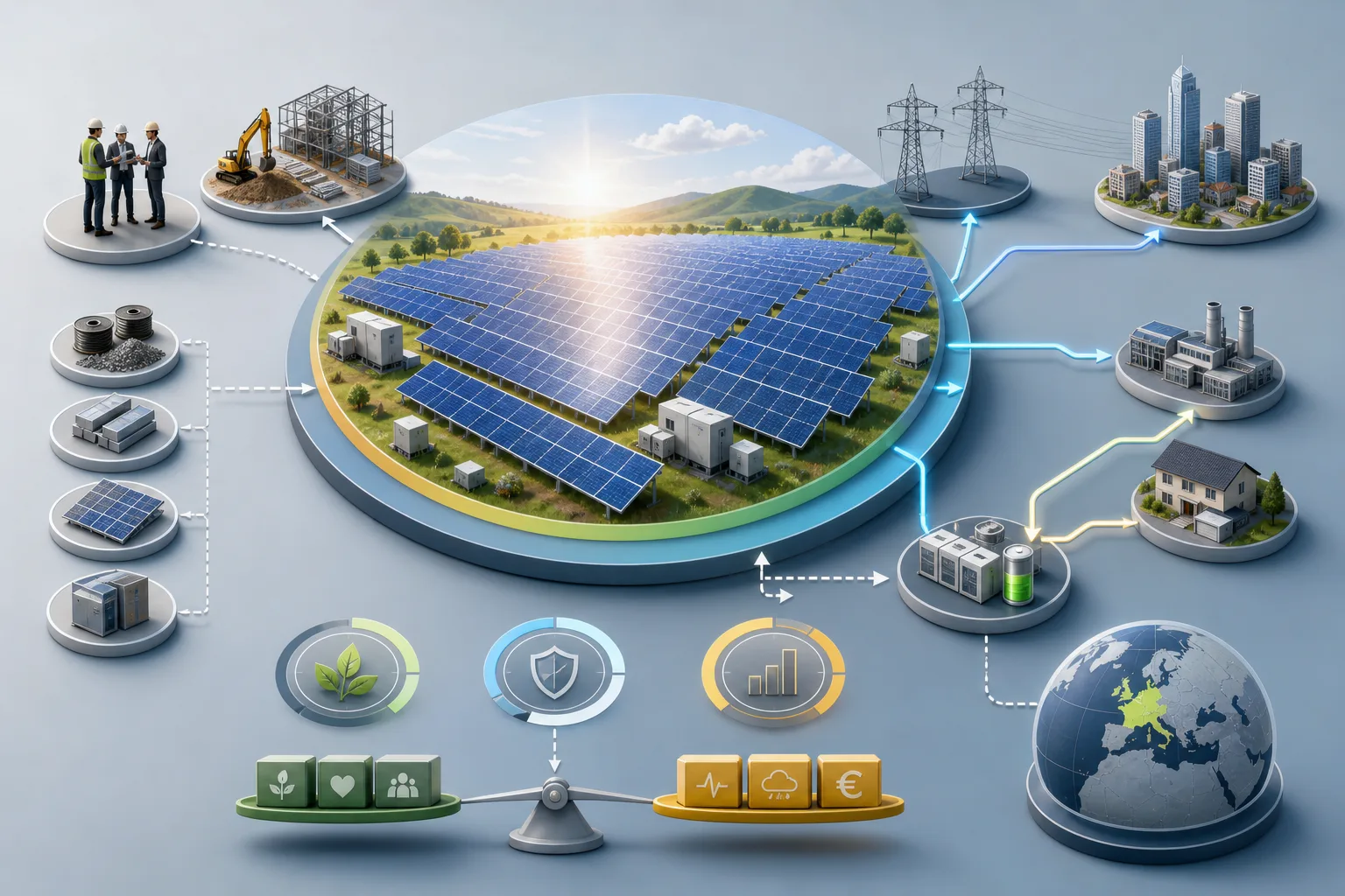 117 Gigawatt Solar: 117 Gigawatt Solar: Überblick über Akteure und Zusammenhänge.