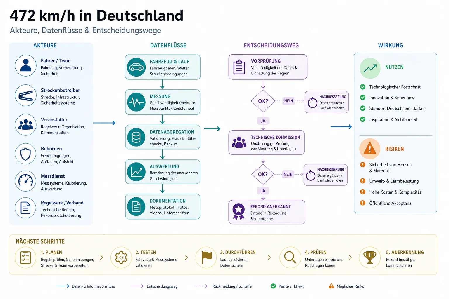 472 km/h in Deutschland: 472 km/h in Deutschland: Überblick über Akteure und Zusammenhänge.