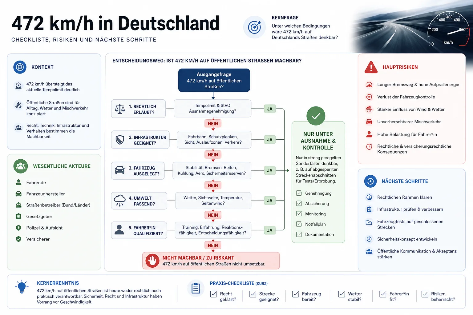 472 km/h in Deutschland: 472 km/h in Deutschland: Praxis-Checkliste mit Risiken und nächsten Schritten.