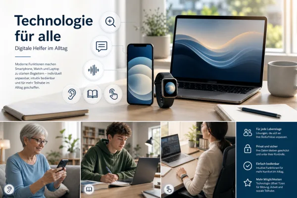 Was sich ändert, wenn Apple-Hilfen den Alltag entlasten