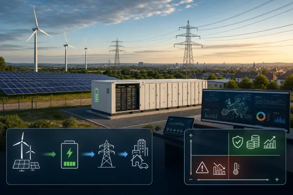 Batteriespeicher werden zum Prüfstein der Energiewende: Warum der nächste Ausbau nicht nur neue Wind- und Solaranlagen braucht