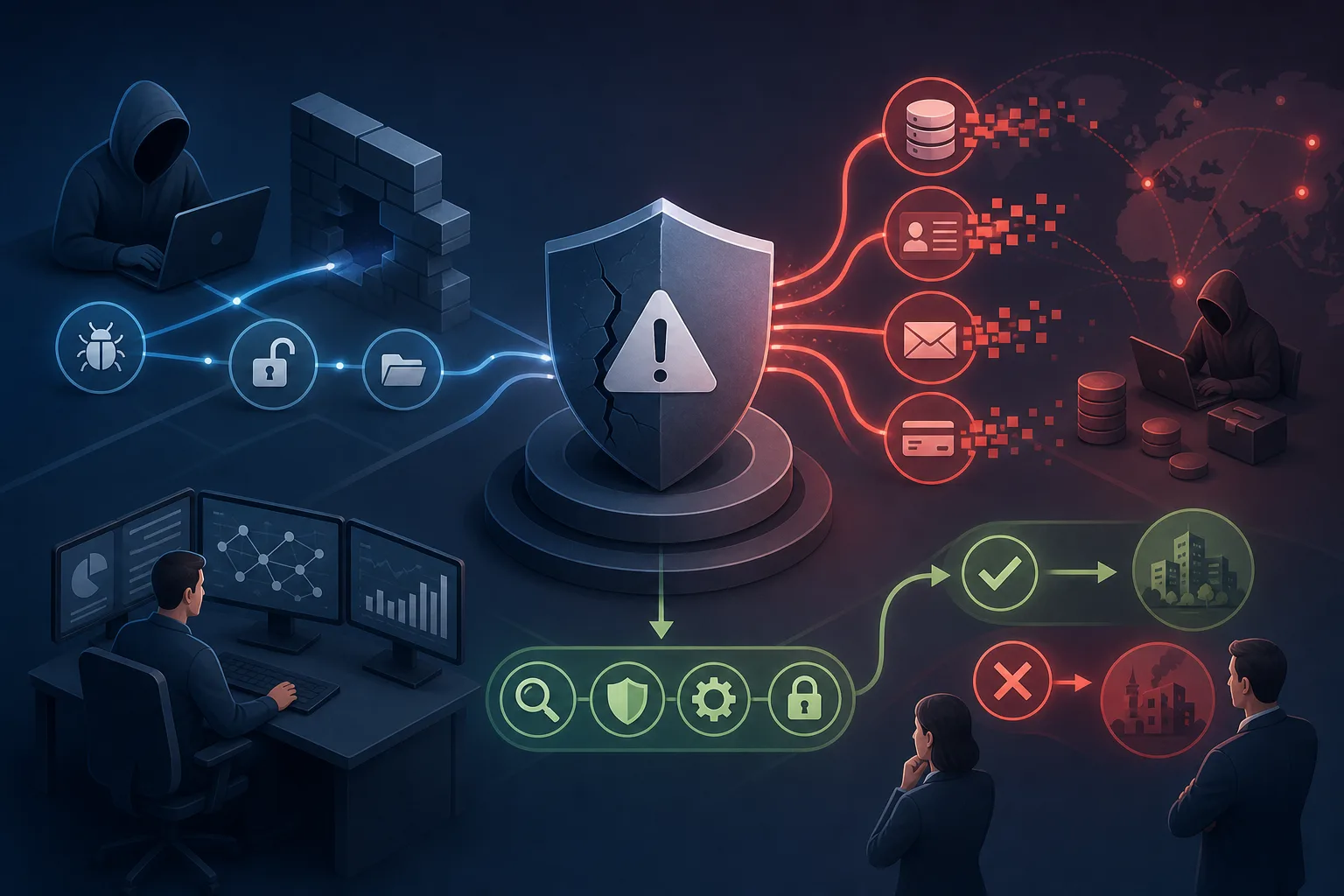 BSI warnt vor mehr Exploits und Datenlecks: BSI warnt vor mehr Exploits und Datenlecks: Überblick über Akteure und Zusammenhänge.
