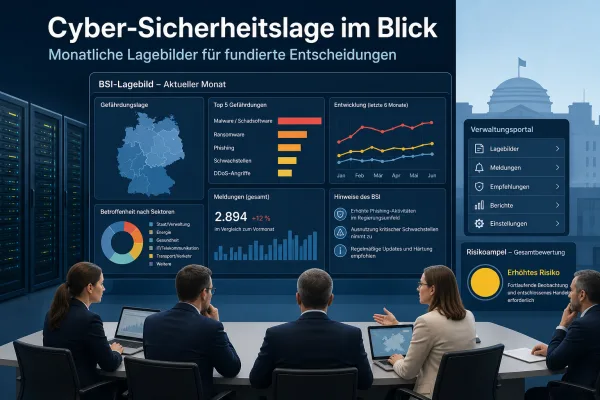 BSI-Lagebilder werden zur Pflichtlektüre: Warum Cyber-Risiken jetzt monatlich auf den Tisch gehören