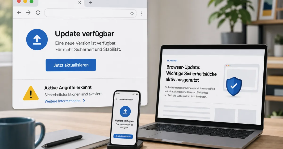 Chrome-Update wegen aktiver Angriffe: Warum Warten jetzt riskant ist