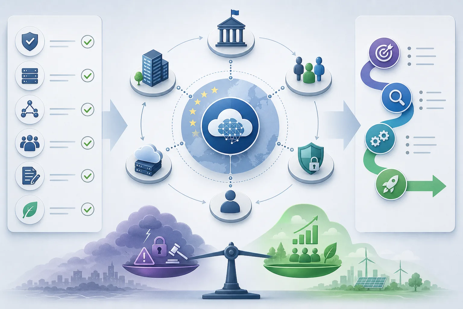 Cloud and AI Development Act: Cloud and AI Development Act: Praxis-Checkliste mit Risiken und nächsten Schritten.