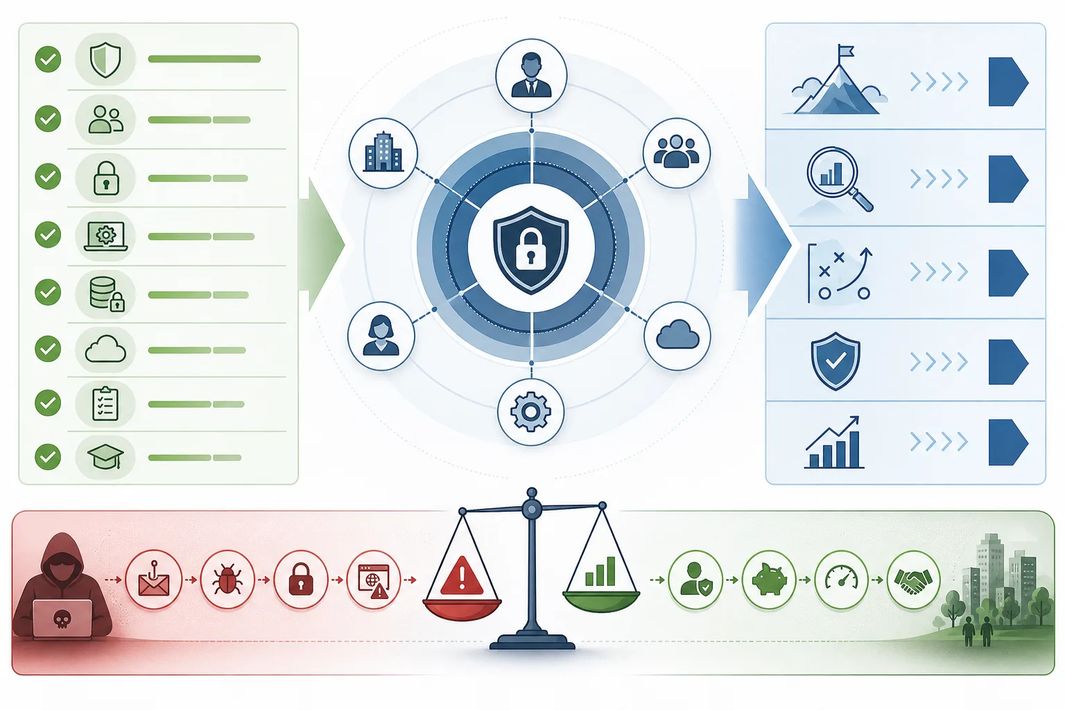 Cybersecurity 2026: Cybersecurity 2026: Praxis-Checkliste mit Risiken und nächsten Schritten.