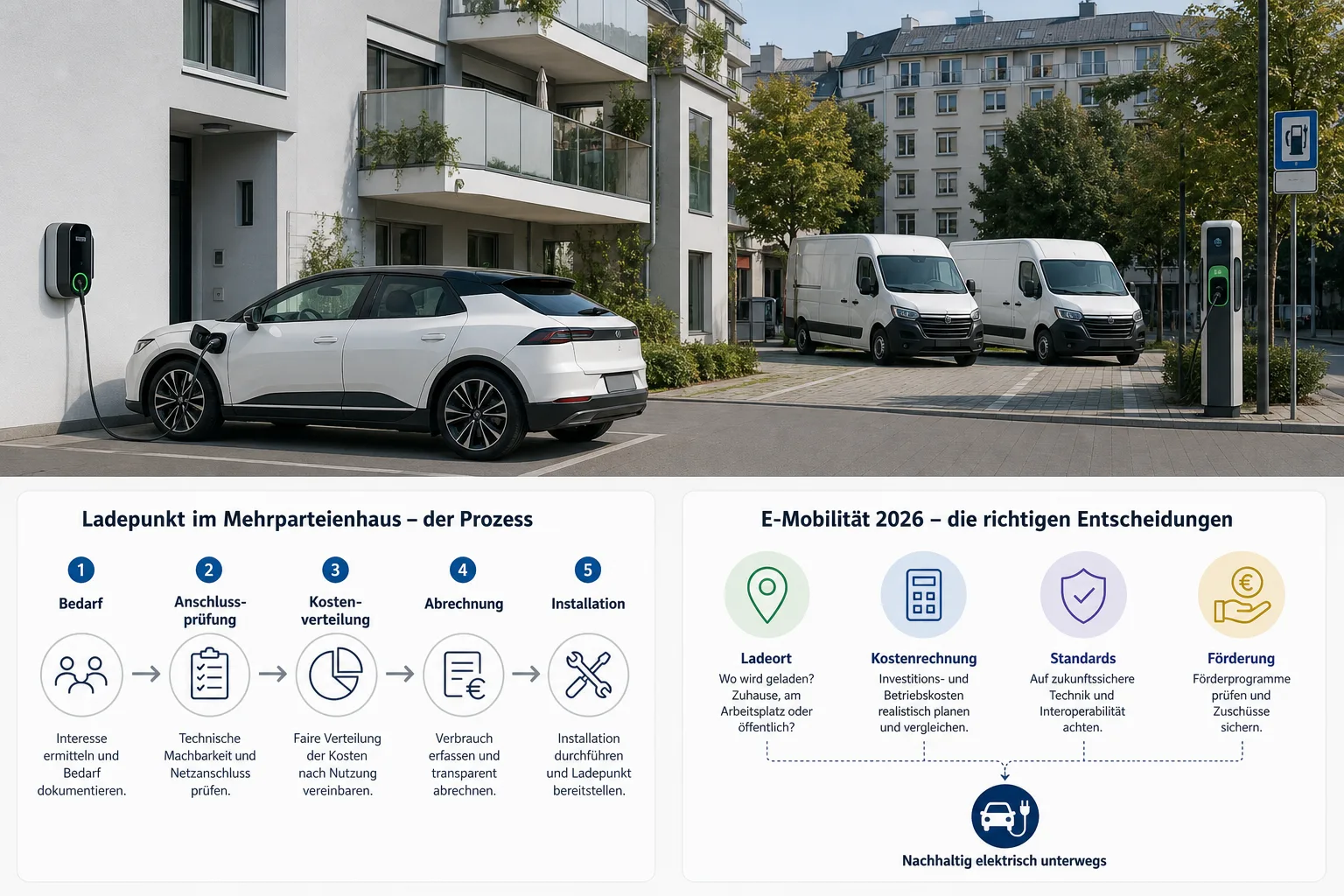 Mobilität: redaktionelle Visualisierung mit Datenflüssen, Risiken und Unternehmensprozessen
