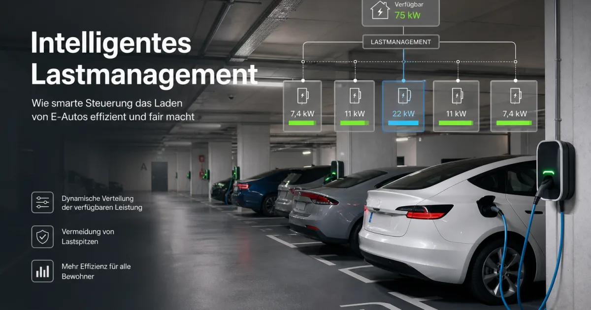 E-Auto-Laden 2026: Warum der neue Fokus auf Mehrparteienhäuser entscheidend wird