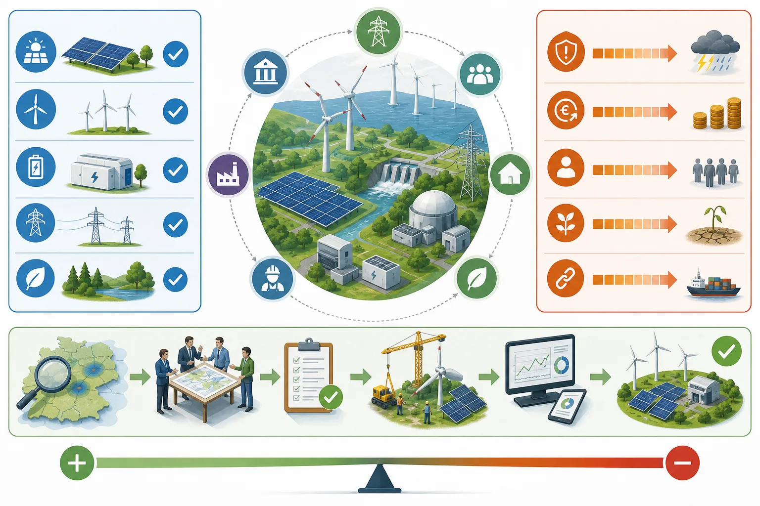 Erneuerbare Energien 2025: Erneuerbare Energien 2025: Praxis-Checkliste mit Risiken und nächsten Schritten.