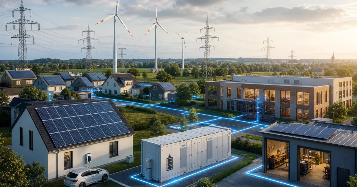 Erneuerbarer Strom auf Rekord: Jetzt entscheidet sich, ob Netze und Speicher mithalten