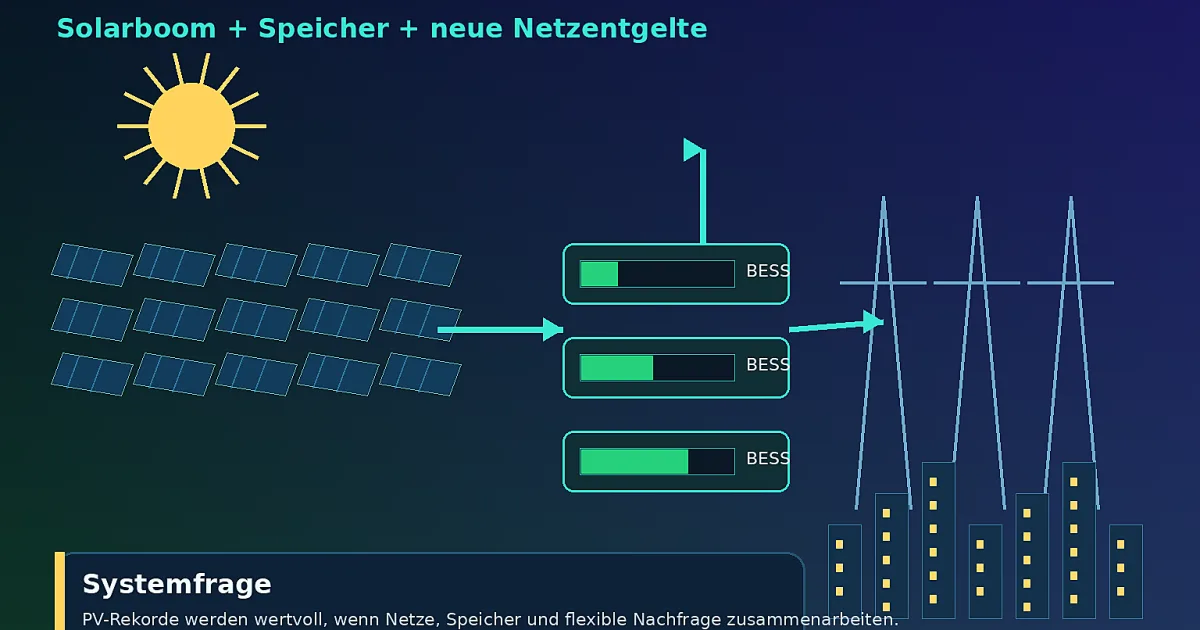 Flexibilitätswende 2026: Warum Solarboom und neue Netzentgelte den Speichermarkt verändern