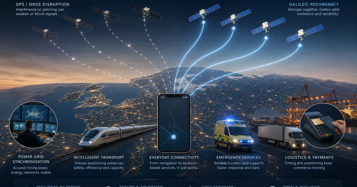 GPS-Störungen: Wo Galileo Europas Alltag absichert