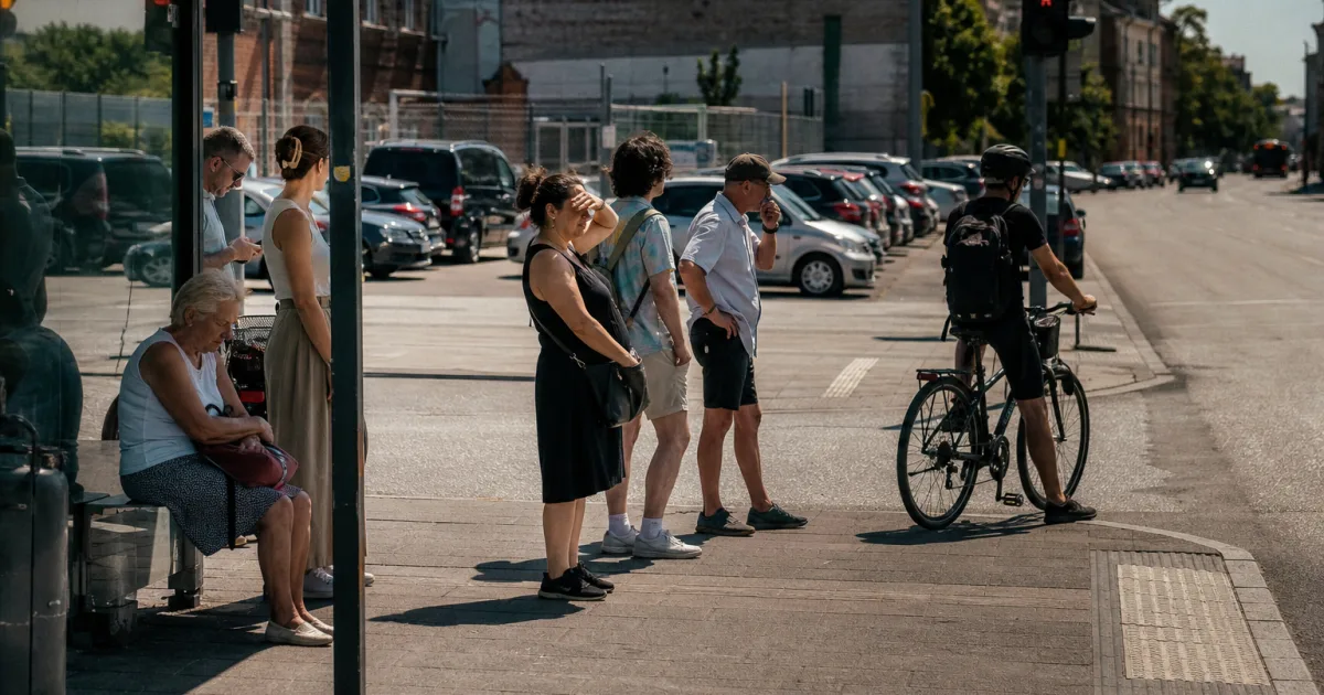 Hitze und Mobilität: Warum Haltestellen und Asphalt zum Risiko werden