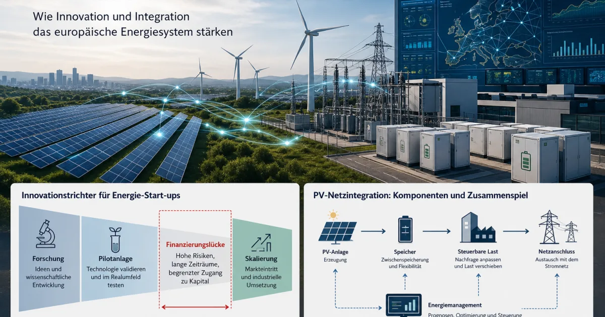 IEA warnt vor Innovationslücke: Warum die Energiewende jetzt mehr als Solar-Zubau braucht