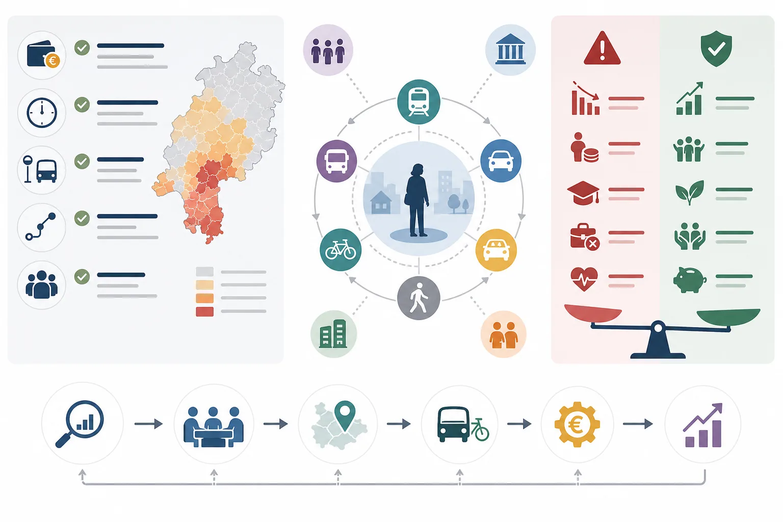 Mobilitätsarmut in Hessen: Mobilitätsarmut in Hessen: Praxis-Checkliste mit Risiken und nächsten Schritten.