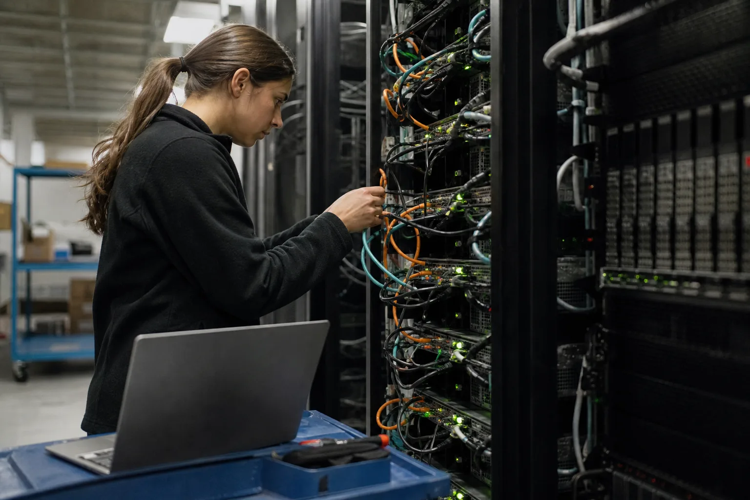 Nvidia investiert in Baseten: redaktionelle Fotoszene zum Artikel mit den wichtigsten Auswirkungen.