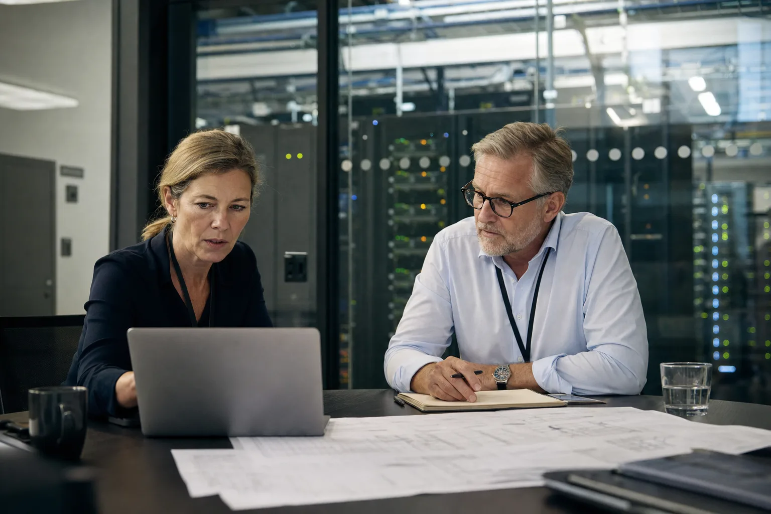 SAP EU AI Cloud: redaktionelle Fotoszene zum Artikel mit den wichtigsten Auswirkungen.