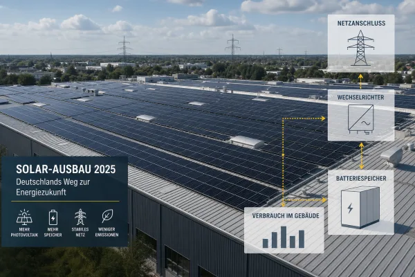 Solar-Ausbau 2025: Deutschlands 117-Gigawatt-Zäsur und die nächste Netzfrage