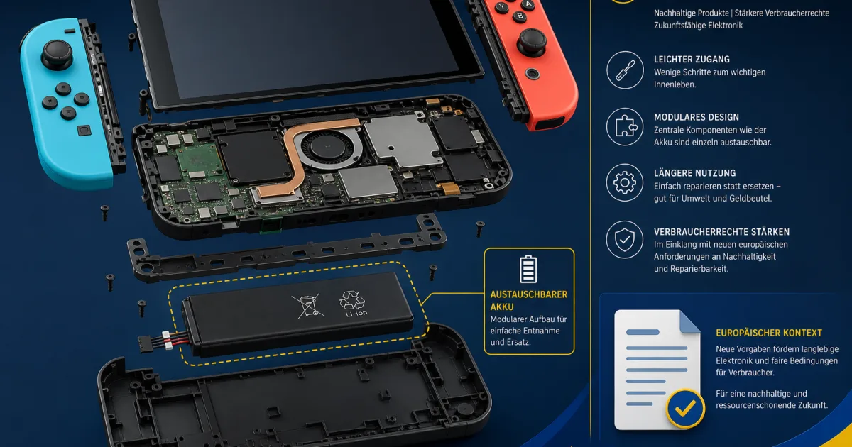 Switch 2: Der Akkuwechsel wird Teil der Kaufentscheidung