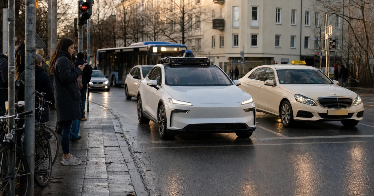 Uber-Robotaxis in München: Was der Test für Fahrgäste wirklich heißt
