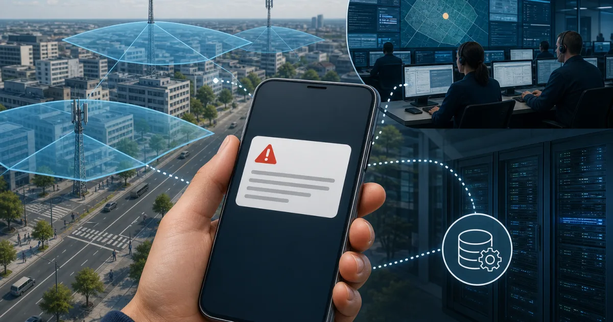 Cell Broadcast: Wie der Krisenalarm ohne Warn-App aufs Smartphone kommt