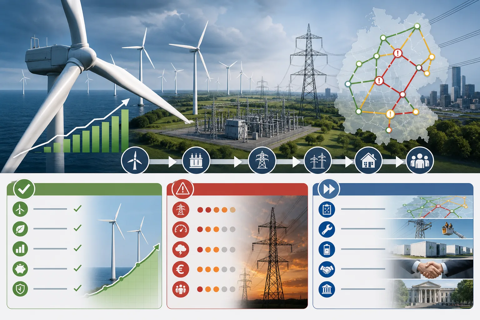 Wind-Rekord trifft Netzrealität: Wind-Rekord trifft Netzrealität: Praxis-Checkliste mit Risiken und nächsten Schritten.
