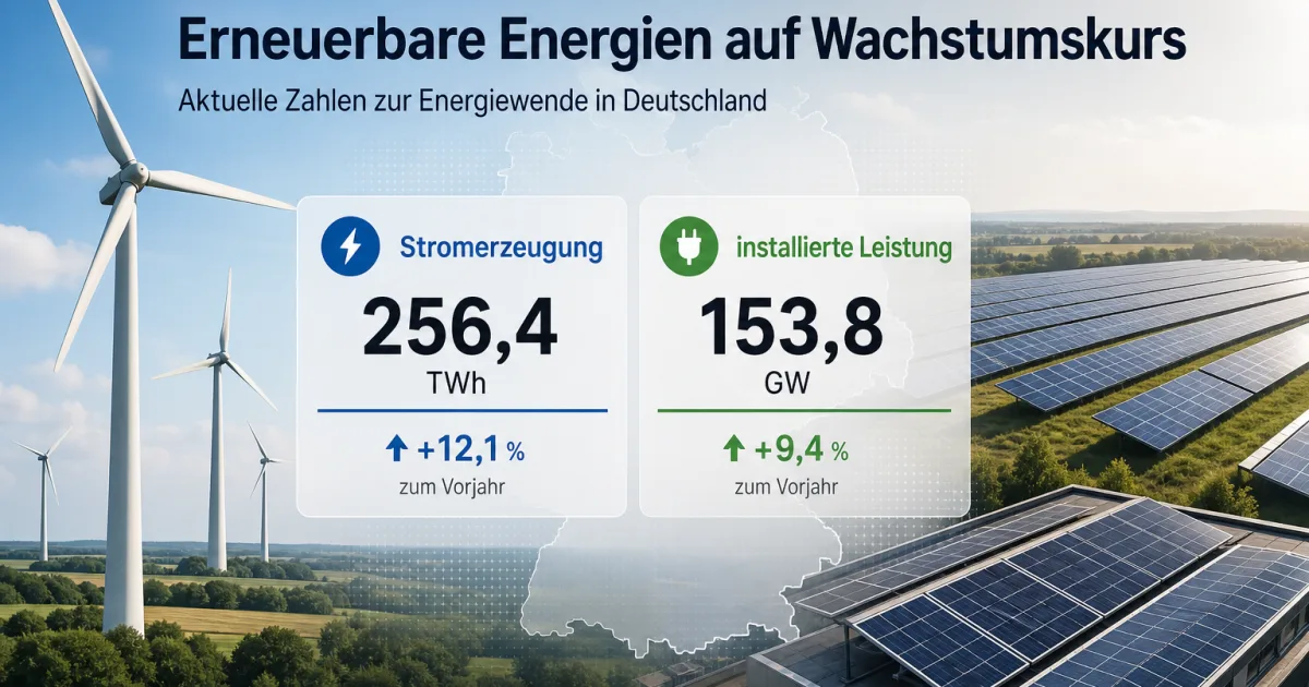 Wind schlägt Solar: Was die 2025-Zahlen über Deutschlands Energiewende wirklich zeigen