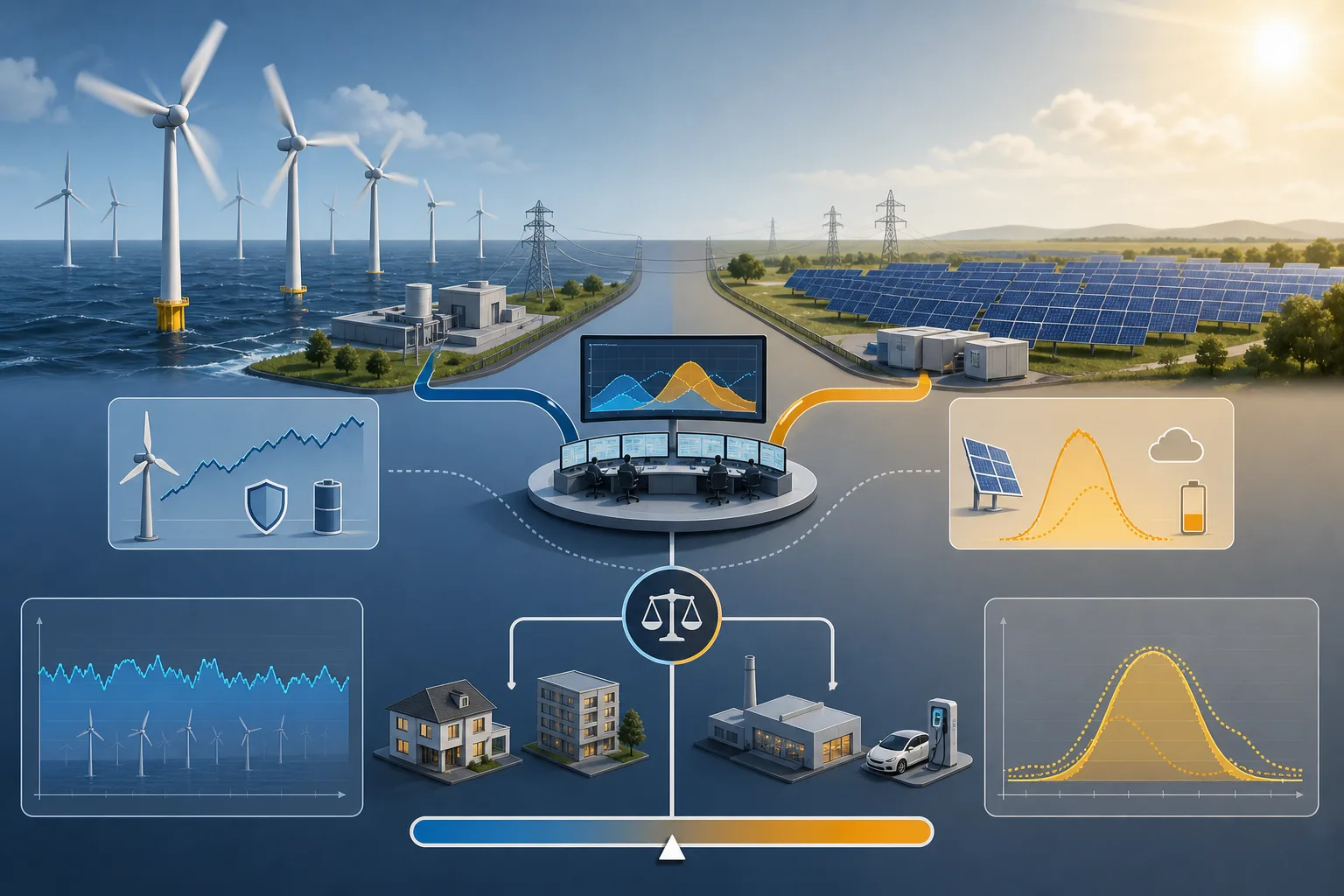 Wind schlägt Solar: Wind schlägt Solar: Überblick über Akteure und Zusammenhänge.