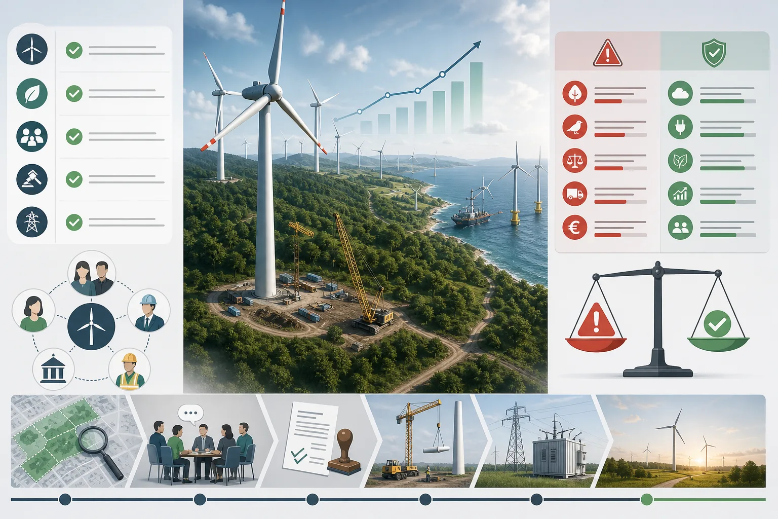 Windkraft-Rekord wird zur Umsetzungsfrage: Windkraft-Rekord wird zur Umsetzungsfrage: Praxis-Checkliste mit Risiken und nächsten Schritten.
