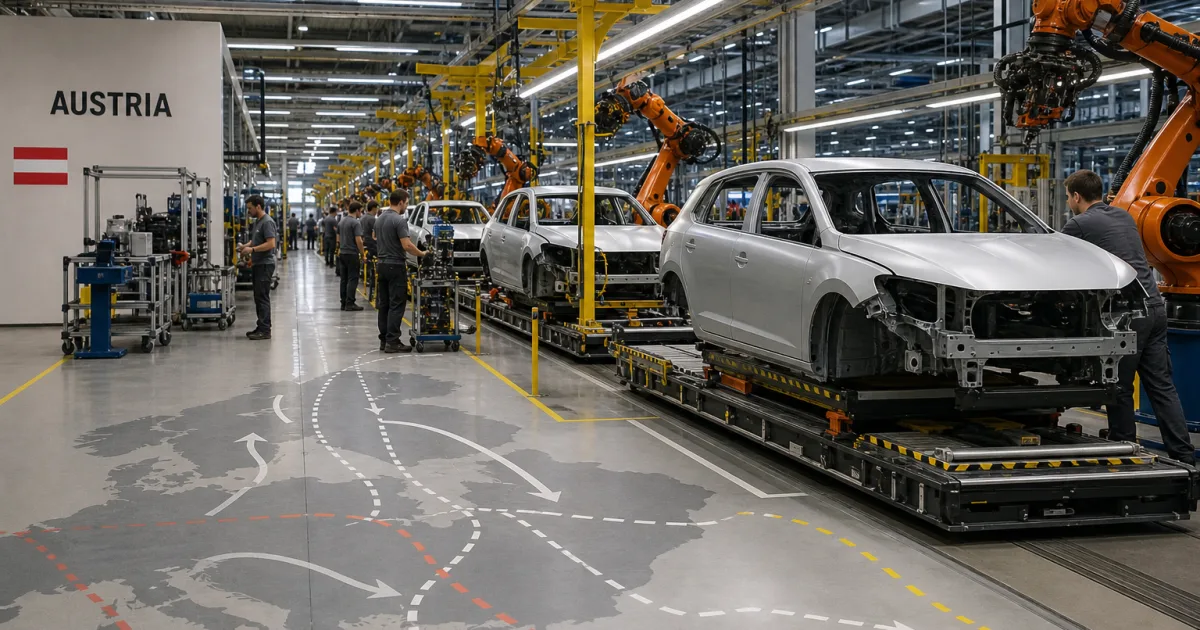 Xpeng baut in Graz: Europas Autowerke spüren den China-Druck