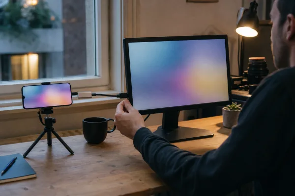 Blackmagic Camera 3.4: 4K-HDMI am Android-Handy in 8 Schritten testen