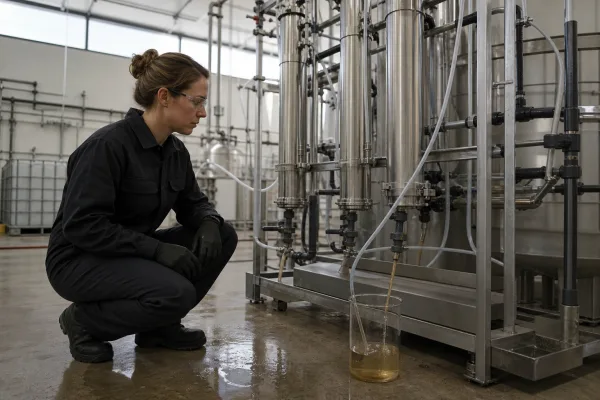 Perchlorat aus dem Wasser holen reicht nicht: Was der neue Katalysator im Labor zeigt
