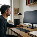 Nach dem Monitoranschluss erscheint eine App: Was LG- und McAfee-Hinweise bedeuten
