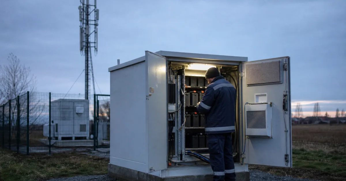 Können Funkmast-Batterien nebenbei das Stromnetz stützen? Rumänien plant den Test