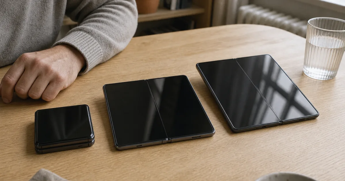 Samsung sortiert seine Foldables neu: Was die drei Modelle unterscheidet