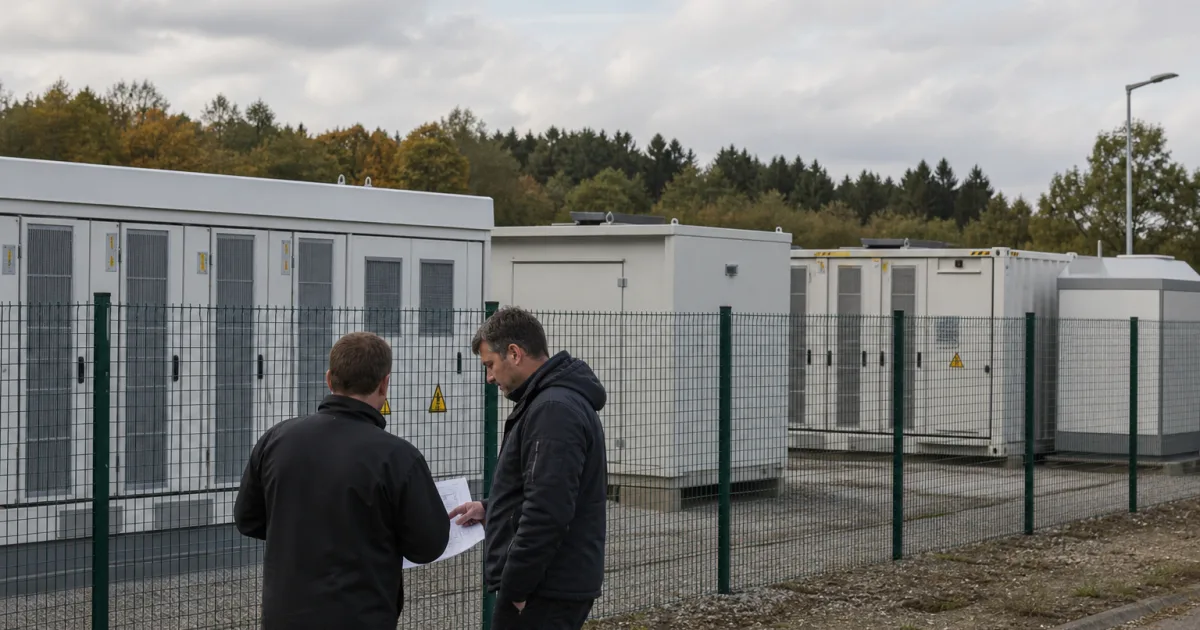 Mehr Speicher, ohne das lokale Netz zu überfordern? Marktoberdorf nimmt 25-MWh-Anlage in Betrieb