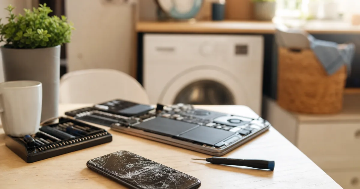 Recht auf Reparatur ab Juli 2026: Was sich bei Smartphone, Laptop und Waschmaschine wirklich ändert