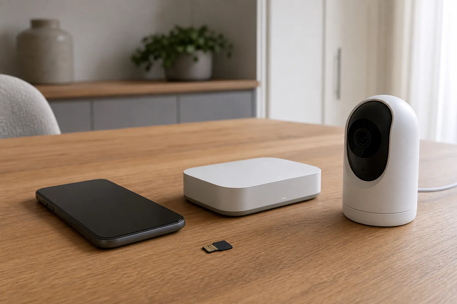Speicherkarte, Smartphone, Router und Sicherheitskamera als Kaufkriterien im Vergleich